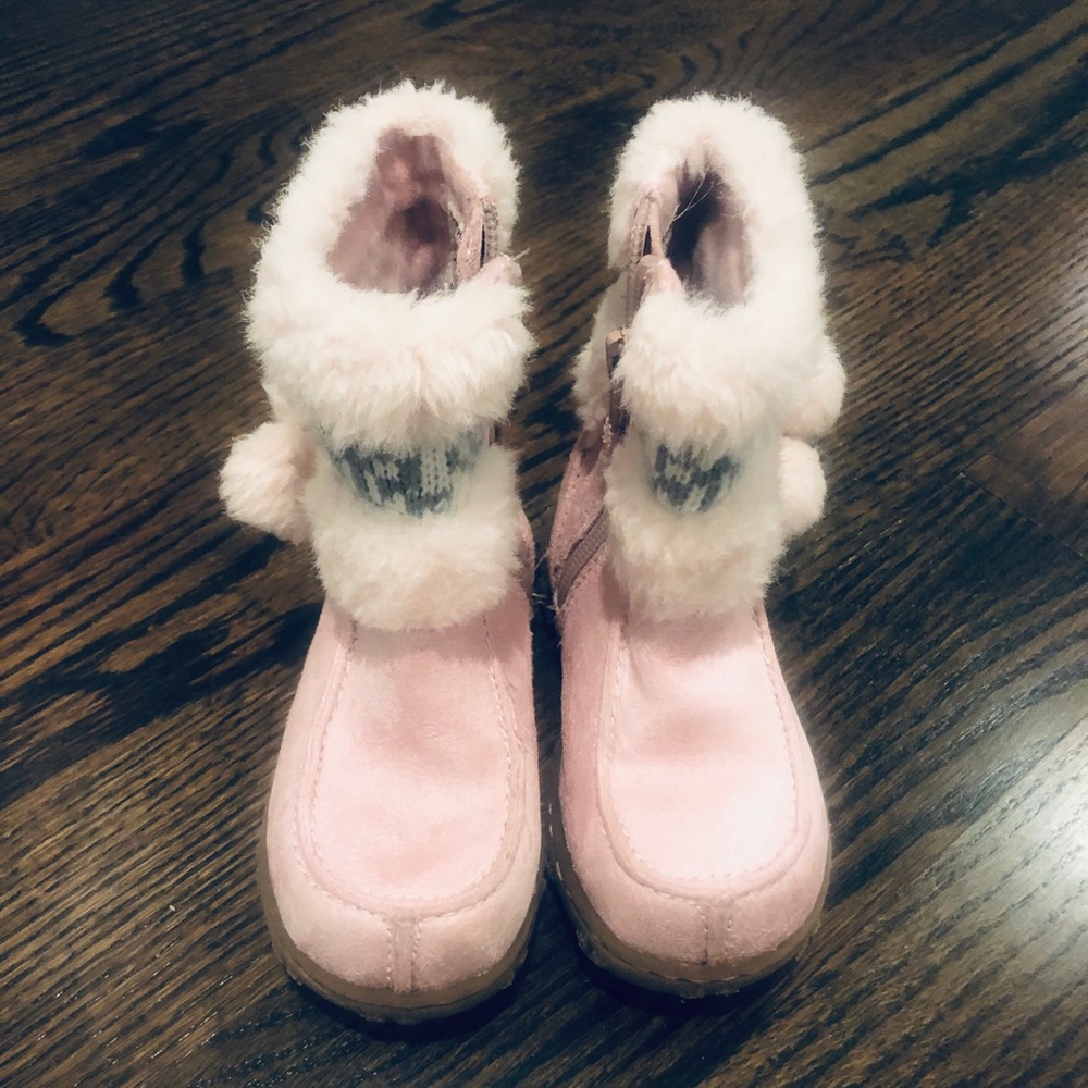 Sonoma pink boots size 7